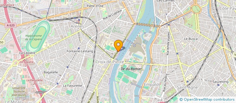 localisation de l'entreprise SYNDICAT DES COPROPRIETAIRE   RESID  TOULOUSE