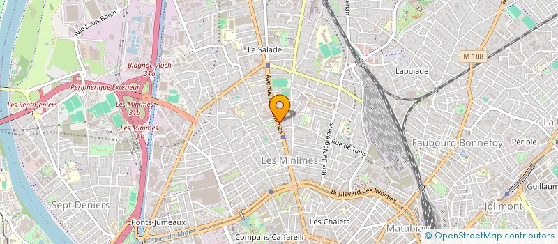 localisation de l'entreprise SYNDICAT DES COPROPRIETAIRE RESID à TOULOUSE