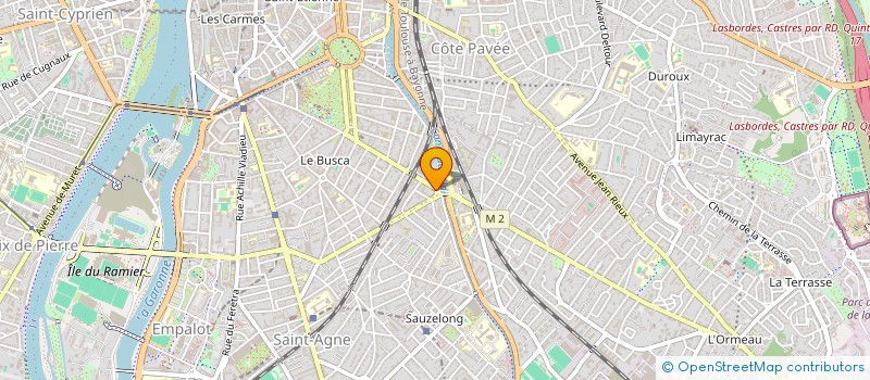 localisation de l'entreprise SYNDICAT DES COPROPRIETAIRE   RESID  TOULOUSE