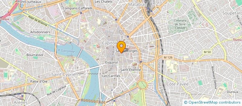 localisation de l'entreprise SYNDICAT DES COPROPRIETAIRE   RESID  TOULOUSE
