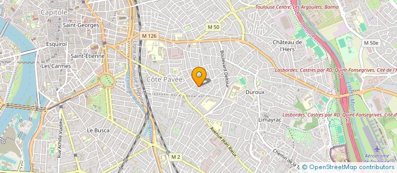 localisation de l'entreprise SYNDICAT DES COPROPRIETAIRE RESID à TOULOUSE