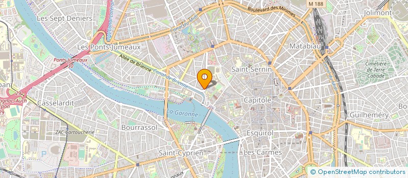 localisation de l'entreprise SYNDICAT DES COPROPRIETAIRE RESID à TOULOUSE