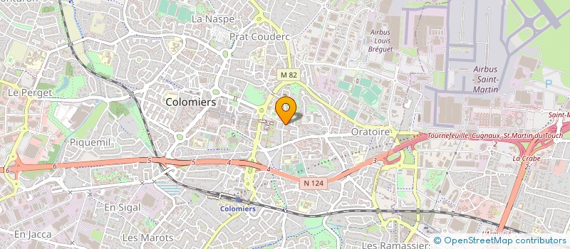 localisation de l'entreprise SYNDICAT DES COPROPRIETAIRE RESID à COLOMIERS
