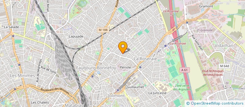 localisation de l'entreprise SYNDICAT DES COPROPRIETAIRE RESID à TOULOUSE
