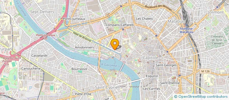 localisation de l'entreprise SYNDICAT DES COPROPRIETAIRE RESID à TOULOUSE