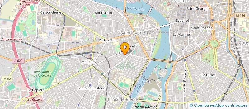 localisation de l'entreprise SYNDICAT DES COPROPRIETAIRE RESID à TOULOUSE