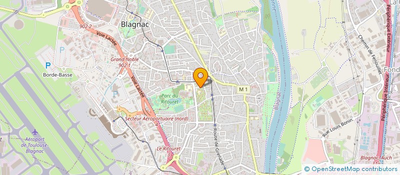localisation de l'entreprise SYNDICAT DES COPROPRIETAIRE RESID à BLAGNAC