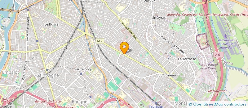 localisation de l'entreprise SYNDICAT DES COPROPRIETAIRE RESID à TOULOUSE