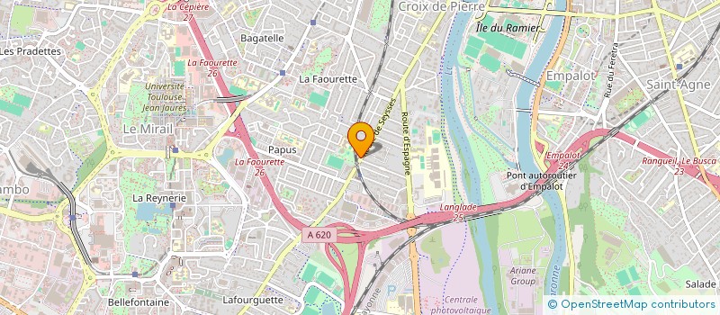 localisation de l'entreprise SYNDICAT DES COPROPRIETAIRE RESID à TOULOUSE