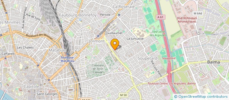 localisation de l'entreprise SYNDICAT DES COPROPRIETAIRE RESID à TOULOUSE