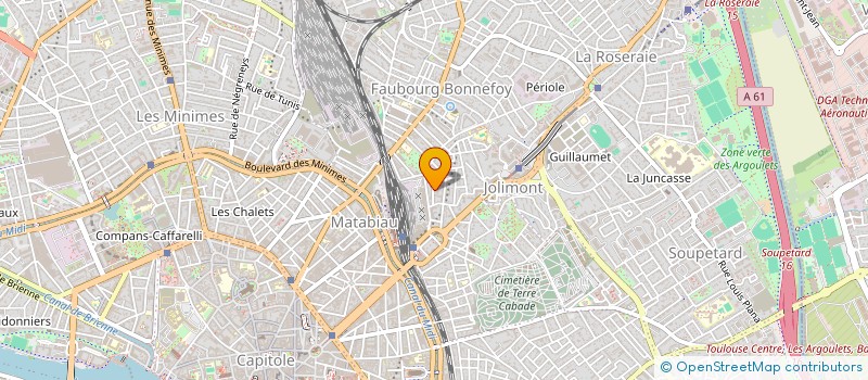 localisation de l'entreprise SYNDICAT DES COPROPRIETAIRE RESID à TOULOUSE