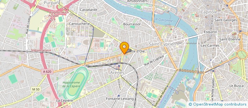 localisation de l'entreprise SYNDICAT DES COPROPRIETAIRE RESID à TOULOUSE