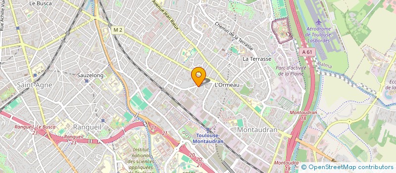 localisation de l'entreprise SYNDICAT DES COPROPRIETAIRE RESID à TOULOUSE