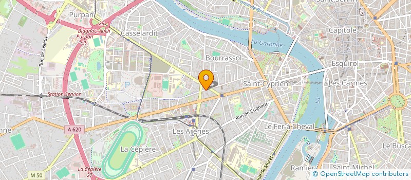 localisation de l'entreprise SYNDICAT DES COPROPRIETAIRE RESID à TOULOUSE