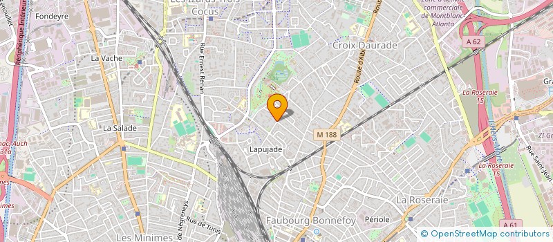 localisation de l'entreprise SYNDICAT DES COPROPRIETAIRE RESID à TOULOUSE