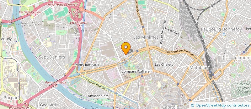 localisation de l'entreprise SYNDICAT DES COPROPRIETAIRE RESID à TOULOUSE