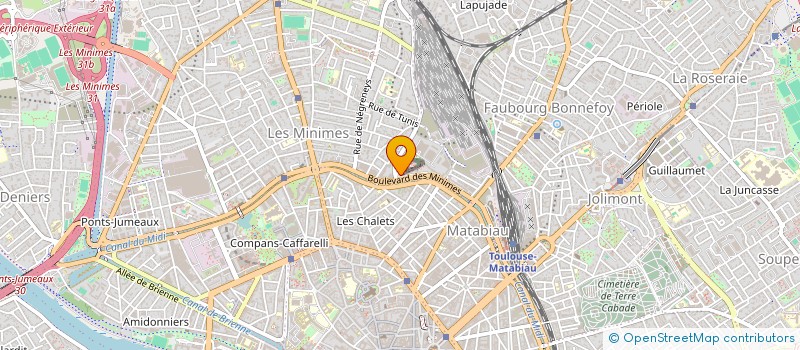 localisation de l'entreprise SYNDICAT DES COPROPRIETAIRE RESID à TOULOUSE