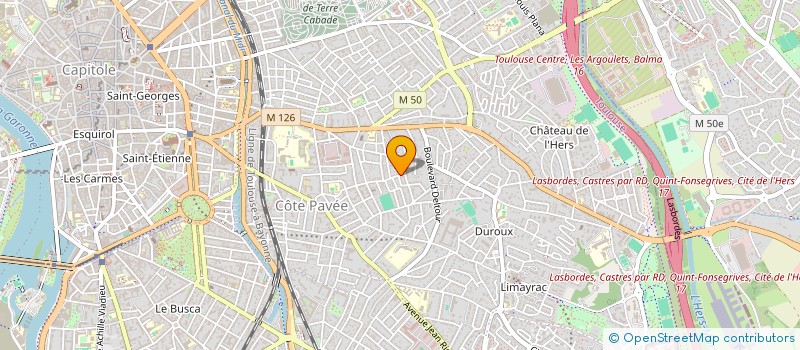 localisation de l'entreprise SYNDICAT DES COPROPRIETAIRE RESID à TOULOUSE