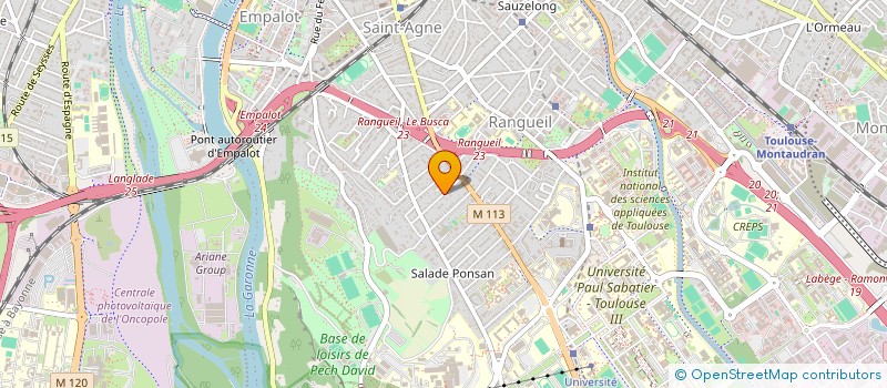localisation de l'entreprise SYNDICAT DES COPROPRIETAIRE RESID à TOULOUSE