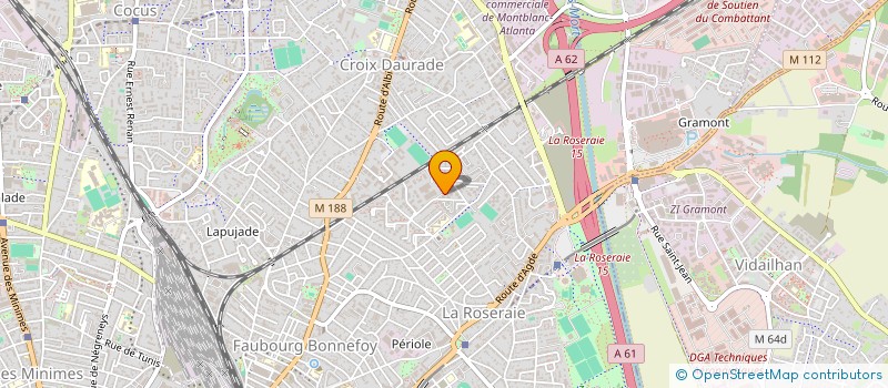 localisation de l'entreprise SYNDICAT DES COPROPRIETAIRE RESIDRESID à TOULOUSE