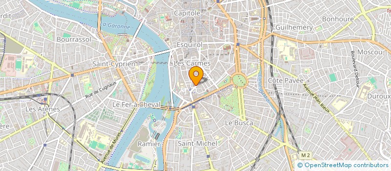localisation de l'entreprise SYNDICAT DES COPROPRIETAIRES 1 RUE DU LANGUEDOC A TOULOUSE à TOULOUSE