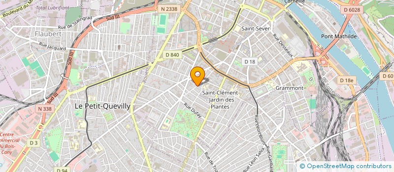 localisation de l'entreprise SYNDICAT DES COPROPRIETAIRES 122 RUE LOUIS BLANC à ROUEN