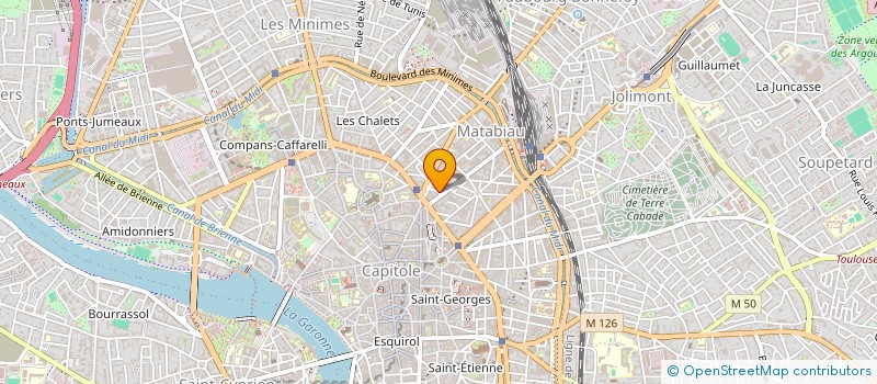 localisation de l'entreprise SYNDICAT DES COPROPRIETAIRES 3 AV MURET à TOULOUSE
