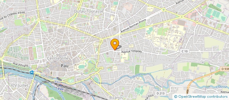 localisation de l'entreprise SYNDICAT DES COPROPRIETAIRES à PAU
