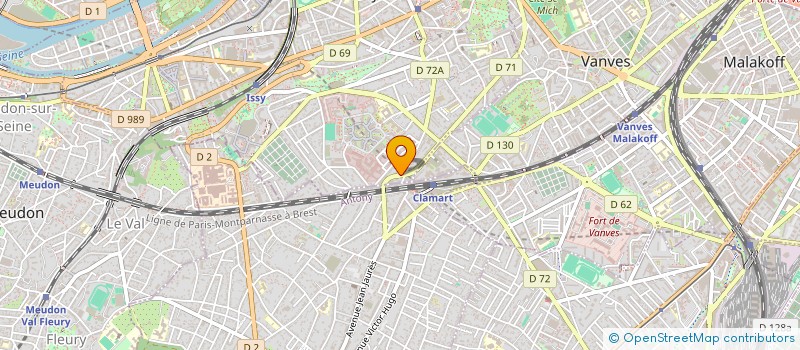 localisation de l'entreprise SYNDICAT DES COPROPRIETAIRES à ISSY-LES-MOULINEAUX