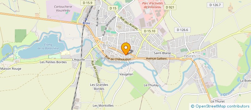 localisation de l'entreprise SYNDICAT DES COPROPRIETAIRES à BROU