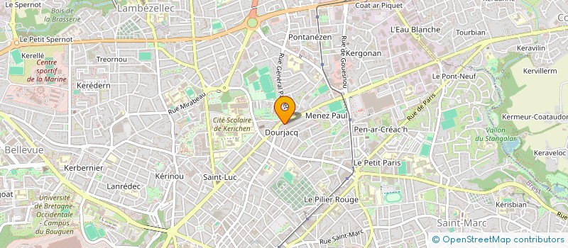 localisation de l'entreprise SYNDICAT DES COPROPRIETAIRES à BREST