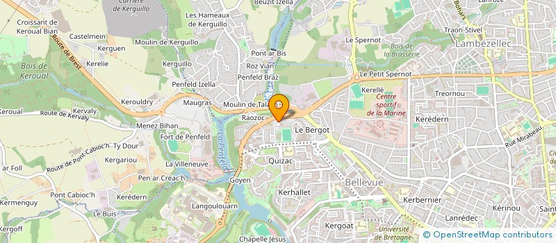 localisation de l'entreprise SYNDICAT DES COPROPRIETAIRES à BREST