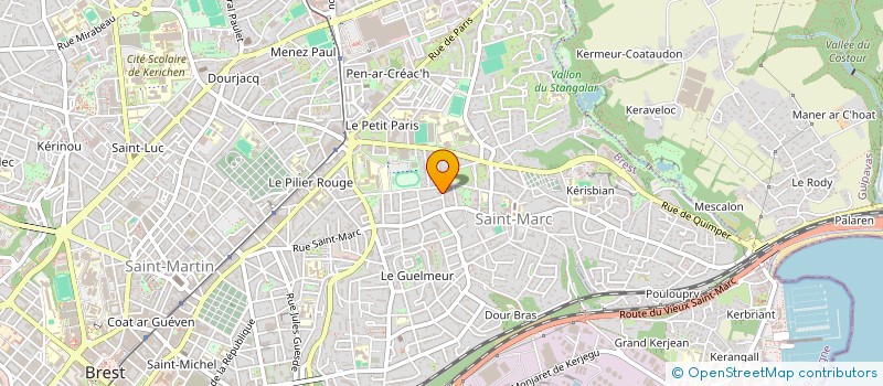 localisation de l'entreprise SYNDICAT DES COPROPRIETAIRES à BREST