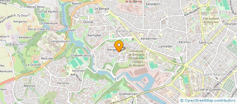 localisation de l'entreprise SYNDICAT DES COPROPRIETAIRES à BREST