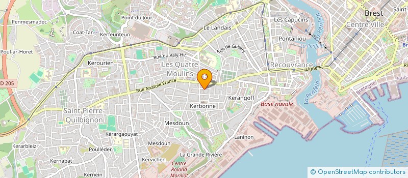 localisation de l'entreprise SYNDICAT DES COPROPRIETAIRES à BREST
