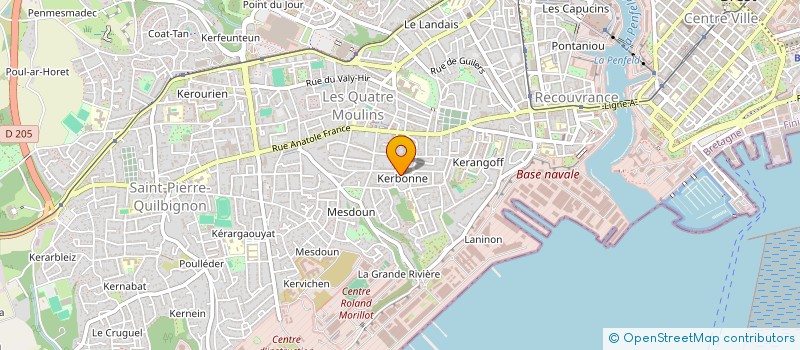 localisation de l'entreprise SYNDICAT DES COPROPRIETAIRES à BREST