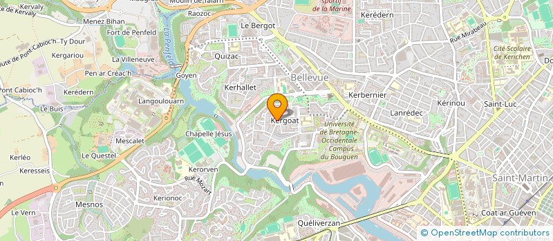 localisation de l'entreprise SYNDICAT DES COPROPRIETAIRES à BREST