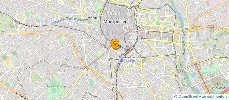localisation de l'entreprise SYNDICAT DES COPROPRIETAIRES à MONTPELLIER