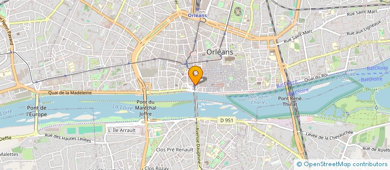 localisation de l'entreprise SYNDICAT DES COPROPRIETAIRES à ORLEANS