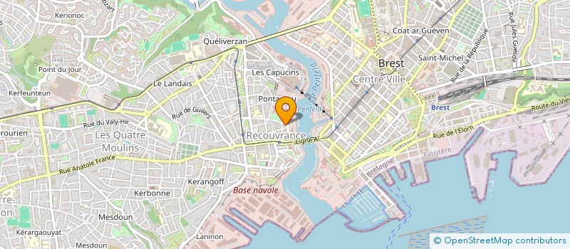 localisation de l'entreprise SYNDICAT DES COPROPRIETAIRES à BREST