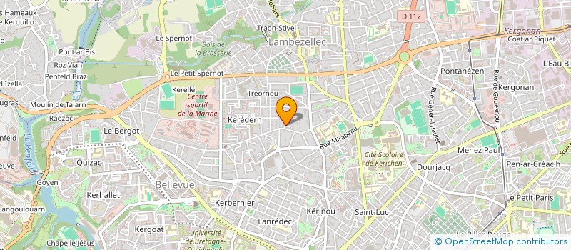 localisation de l'entreprise SYNDICAT DES COPROPRIETAIRES à BREST