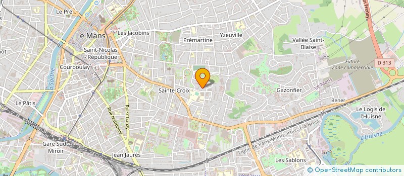 localisation de l'entreprise SYNDICAT DES COPROPRIETAIRES  LE MANS