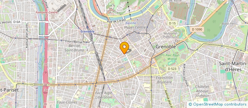 localisation de l'entreprise SYNDICAT DES COPROPRIETAIRES  GRENOBLE