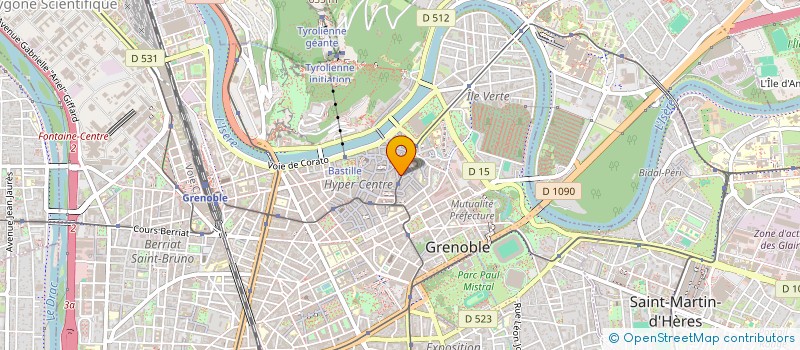 localisation de l'entreprise SYNDICAT DES COPROPRIETAIRES  GRENOBLE