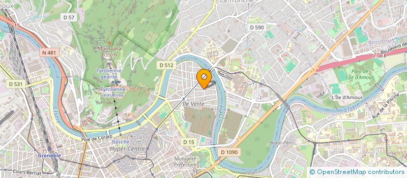 localisation de l'entreprise SYNDICAT DES COPROPRIETAIRES  GRENOBLE