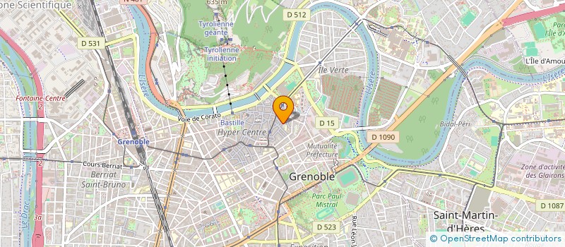 localisation de l'entreprise SYNDICAT DES COPROPRIETAIRES à GRENOBLE
