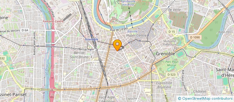 localisation de l'entreprise SYNDICAT DES COPROPRIETAIRES  GRENOBLE