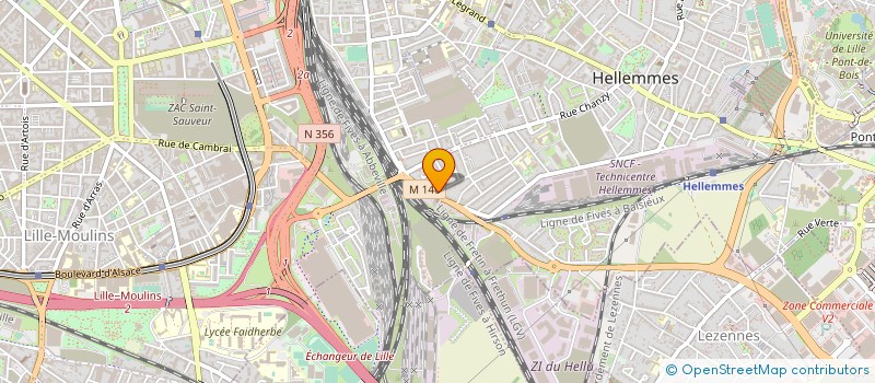 localisation de l'entreprise SYNDICAT DES COPROPRIETAIRES à LILLE