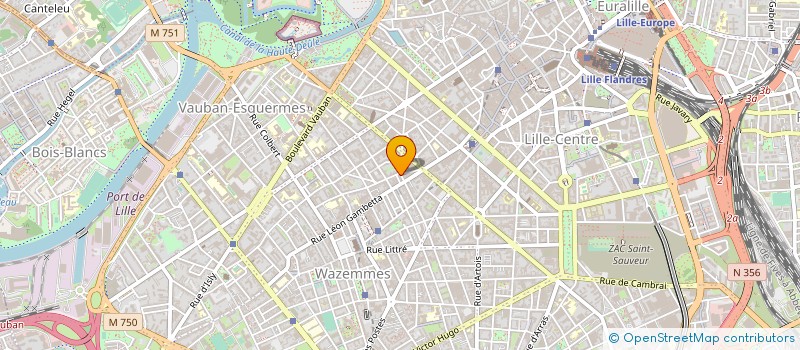 localisation de l'entreprise SYNDICAT DES COPROPRIETAIRES à LILLE