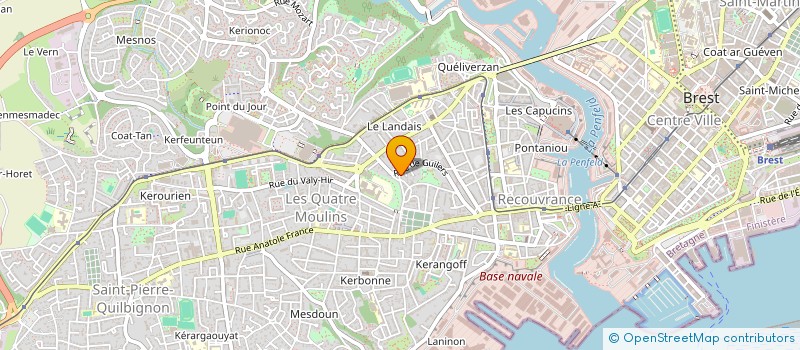 localisation de l'entreprise SYNDICAT DES COPROPRIETAIRES à BREST